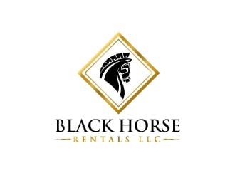 Black Horse Rentals LLC logo design by usef44
