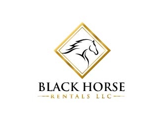 Black Horse Rentals LLC logo design by usef44