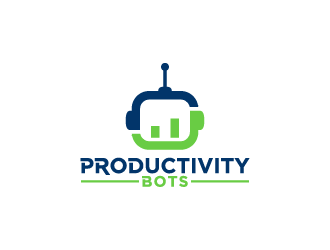 Productivity Bots logo design by Andri