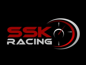SSK Racing logo design by AamirKhan