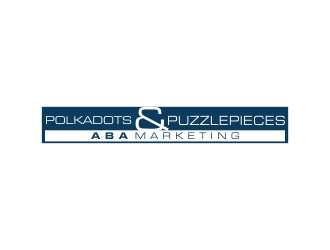 Polkadots & Puzzlepieces ABA Marketing logo design by mckris