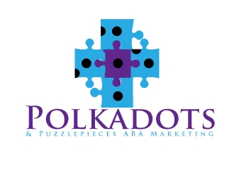 Polkadots & Puzzlepieces ABA Marketing logo design by AamirKhan