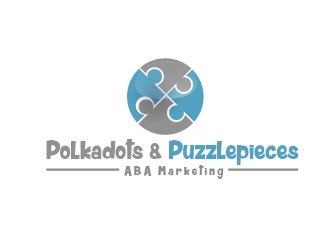 Polkadots & Puzzlepieces ABA Marketing logo design by shravya