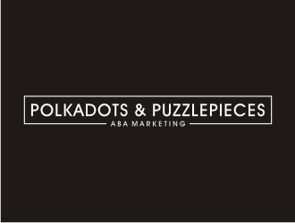 Polkadots & Puzzlepieces ABA Marketing logo design by bricton