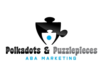 Polkadots & Puzzlepieces ABA Marketing logo design by uttam