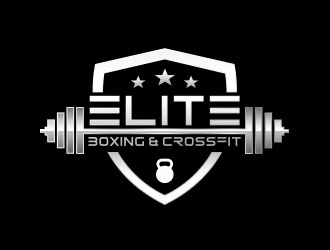 Elite Boxng and Crossfit logo design by Benok