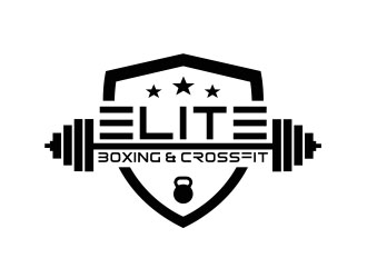 Elite Boxng and Crossfit logo design by Benok