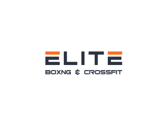 Elite Boxng and Crossfit logo design by Susanti