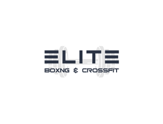 Elite Boxng and Crossfit logo design by Susanti