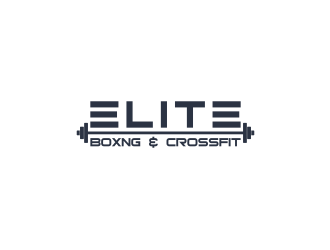 Elite Boxng and Crossfit logo design by Susanti