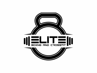 Elite Boxng and Crossfit logo design by hopee