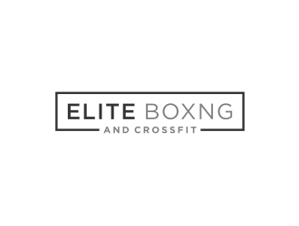 Elite Boxng and Crossfit logo design by bricton