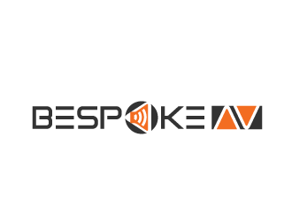 Bespoke Audio and Video  or Bespoke AV logo design by Foxcody