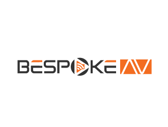 Bespoke Audio and Video  or Bespoke AV logo design by Foxcody