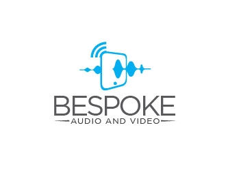 Bespoke Audio and Video  or Bespoke AV logo design by maze