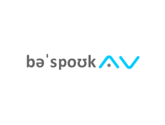 Bespoke Audio and Video  or Bespoke AV logo design by AmduatDesign