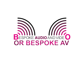 Bespoke Audio and Video  or Bespoke AV logo design by kanal