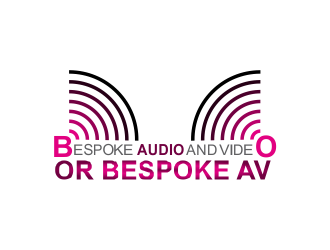 Bespoke Audio and Video  or Bespoke AV logo design by kanal