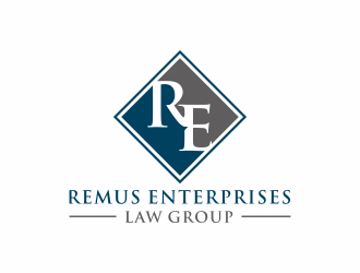 Remus Enterprises Law Group logo design by checx
