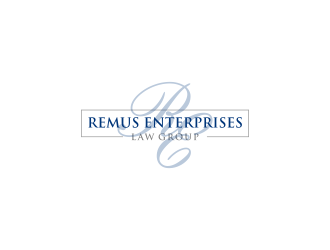 Remus Enterprises Law Group logo design by haidar