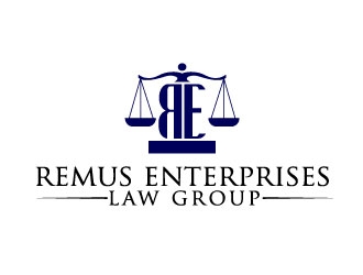 Remus Enterprises Law Group logo design by maze