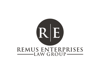 Remus Enterprises Law Group logo design by BintangDesign