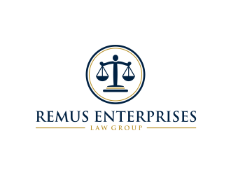Remus Enterprises Law Group logo design by ammad