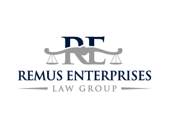 Remus Enterprises Law Group logo design by akilis13
