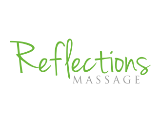 Reflections Massage logo design by qqdesigns