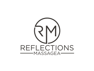 Reflections Massage logo design by BintangDesign