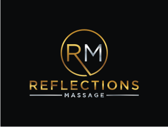 Reflections Massage logo design by bricton