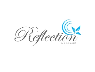 Reflections Massage logo design by XyloParadise