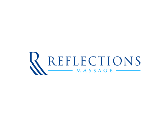 Reflections Massage logo design by ammad