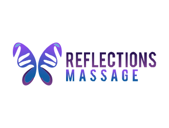 Reflections Massage logo design by mr_n