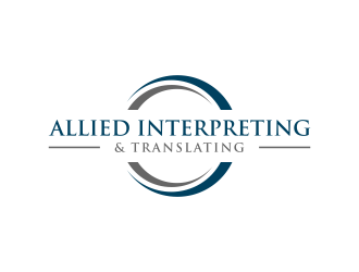 Allied Interpreting & Translating logo design by p0peye