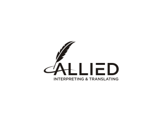 Allied Interpreting & Translating logo design by R-art