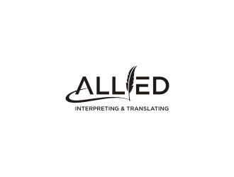 Allied Interpreting & Translating logo design by R-art