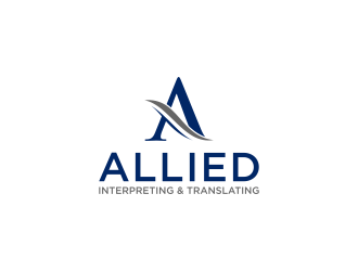 Allied Interpreting & Translating logo design by kaylee