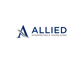 Allied Interpreting & Translating logo design by kaylee