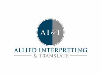 Allied Interpreting & Translating logo design by checx