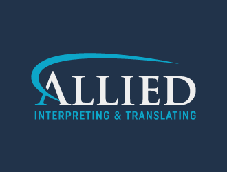 Allied Interpreting & Translating logo design by akilis13