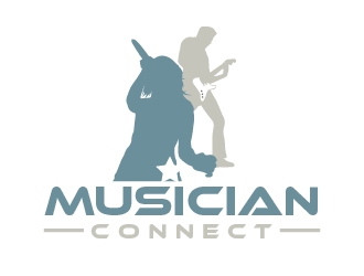 Musician Connect logo design by shravya