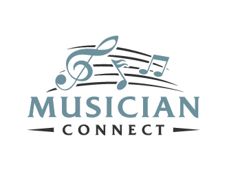 Musician Connect logo design by akilis13