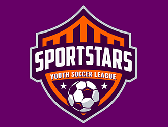 SportStars Youth Soccer League logo design by Optimus