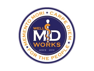 Well MD Works logo design by sanworks