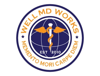 Well MD Works logo design by MUSANG