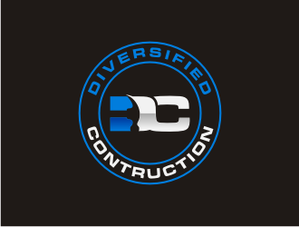 Diversified Construction  logo design by blessings