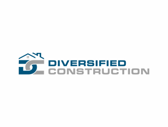 Diversified Construction  logo design by checx