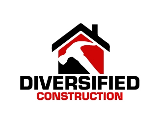 Diversified Construction  logo design by AamirKhan
