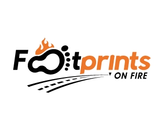 Footprints on Fire logo design by REDCROW